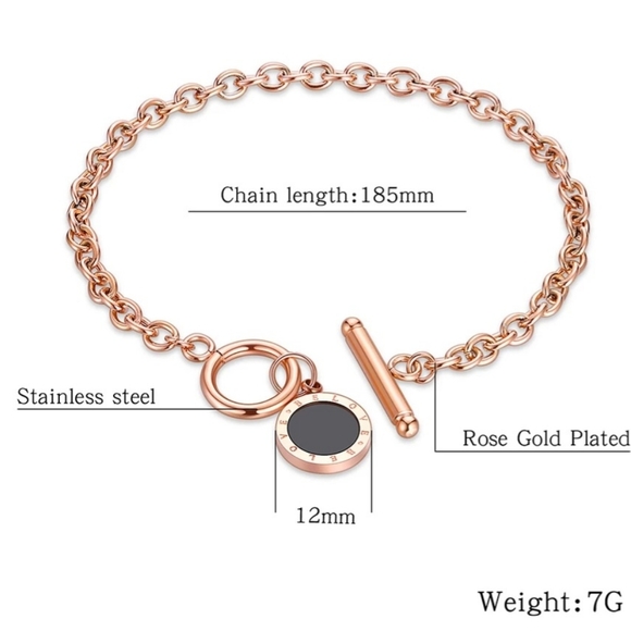 Rose Gold Plated Bracelet - Picture 5 of 5